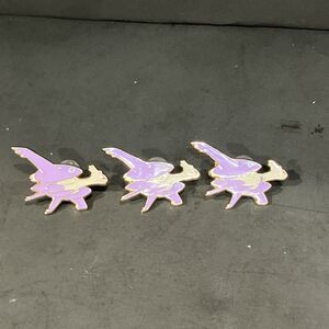 Mega Latios Gold Enamel Pin Set, Pokemon Lapel Pin, Pinback Jacket Pin, Set Of 3